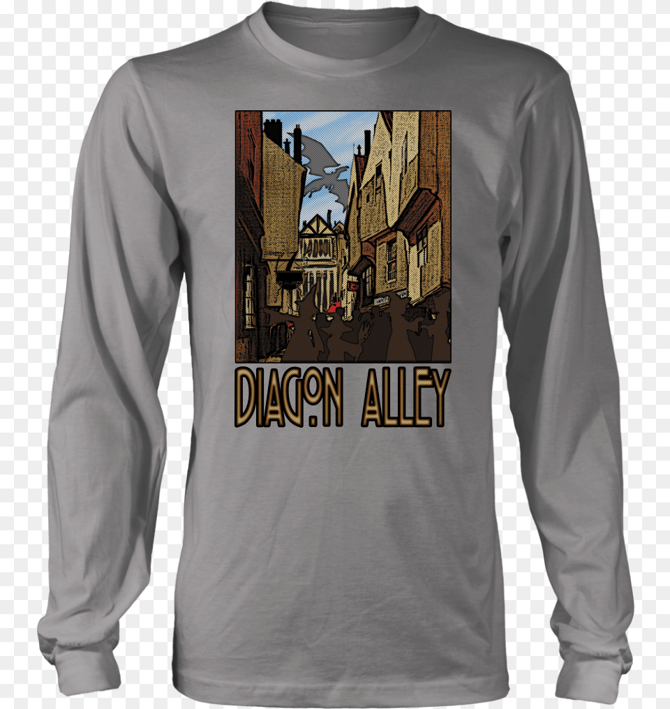 Diagon Alley Apparel, Clothing, Long Sleeve, Sleeve, T-shirt Png