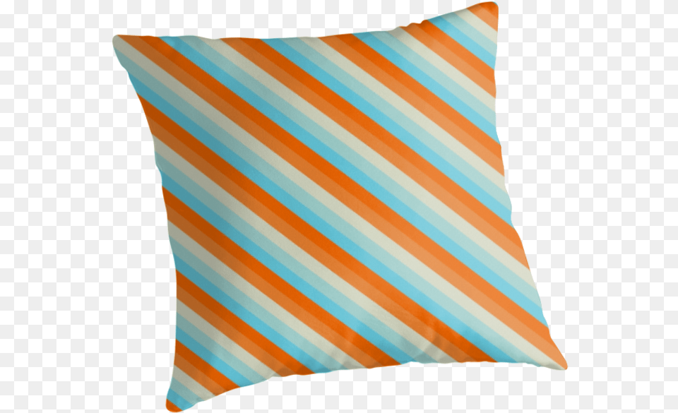 Diagonal Stripe Pattern Cushion, Home Decor, Pillow, Flag Free Png