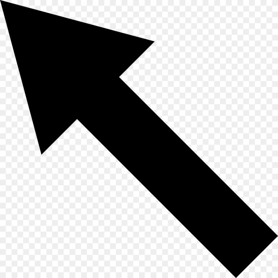 Diagonal Up Left Arrow, Weapon Png