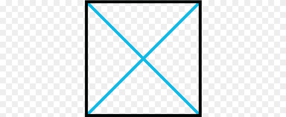 Diagonales Cuadrado Line Segment Of Square, Lighting, Blade, Dagger, Knife Free Png