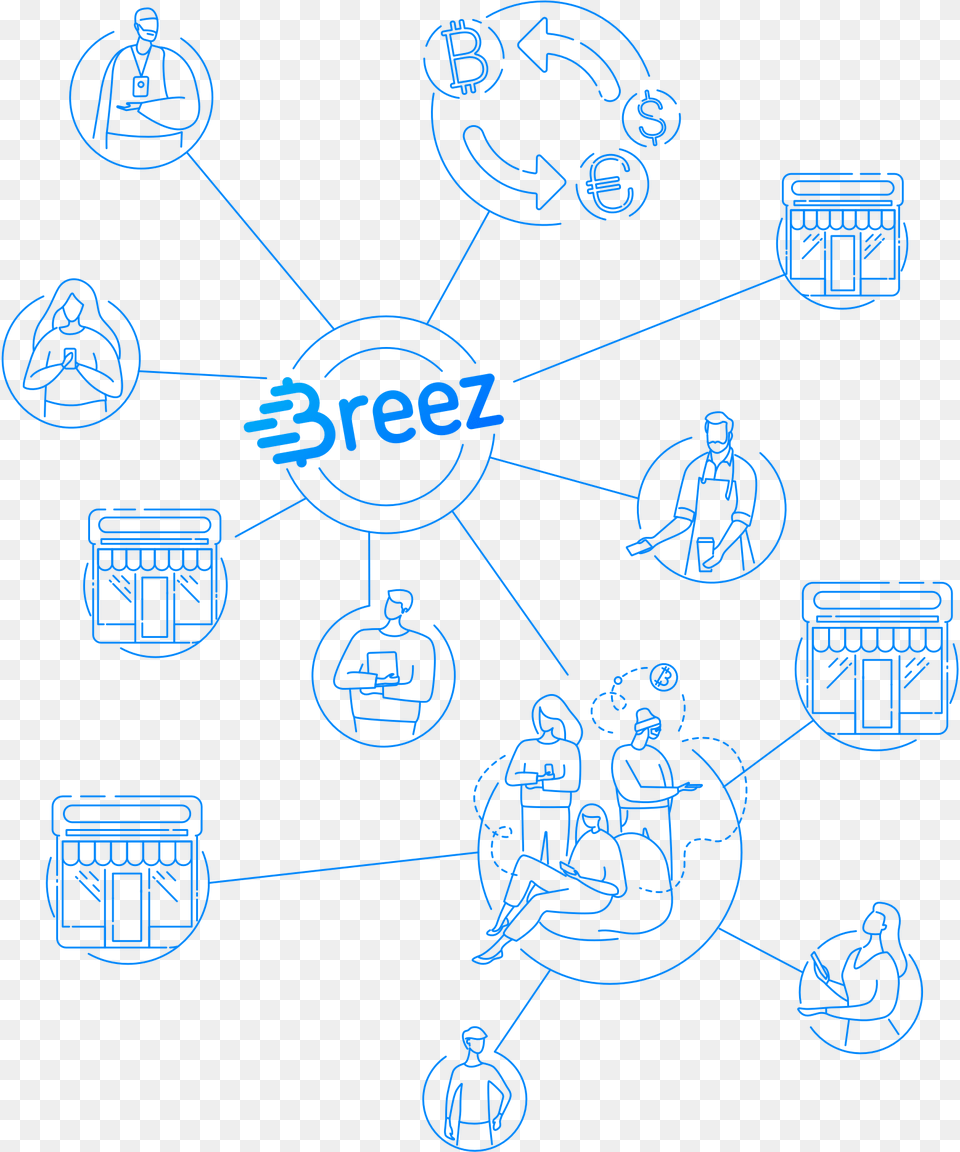 Diagram, Network, Person Png Image