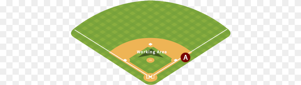 Diagram 3 Base Umpire Working Area Baseball Field Clipart, People, Person Png Image
