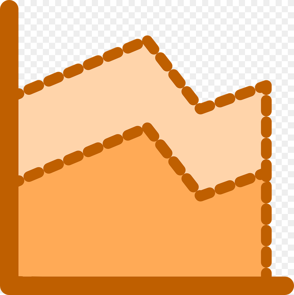 Diagram Line Chart Statistics Orange Data Graph Pictogramme Graphique, Person, Food, Sweets Png Image