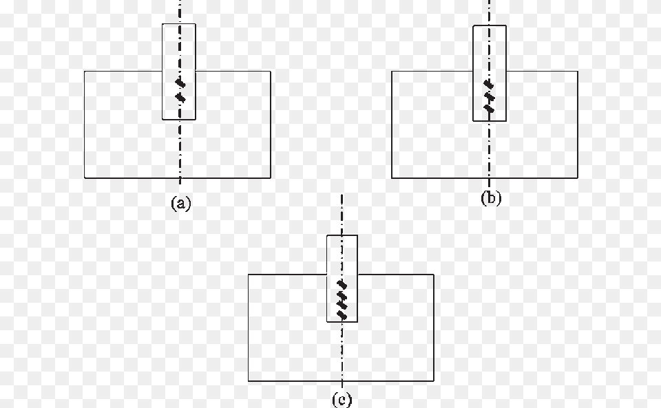 Diagram Showing The Staple Placement Pattern Of Three Free Png Download