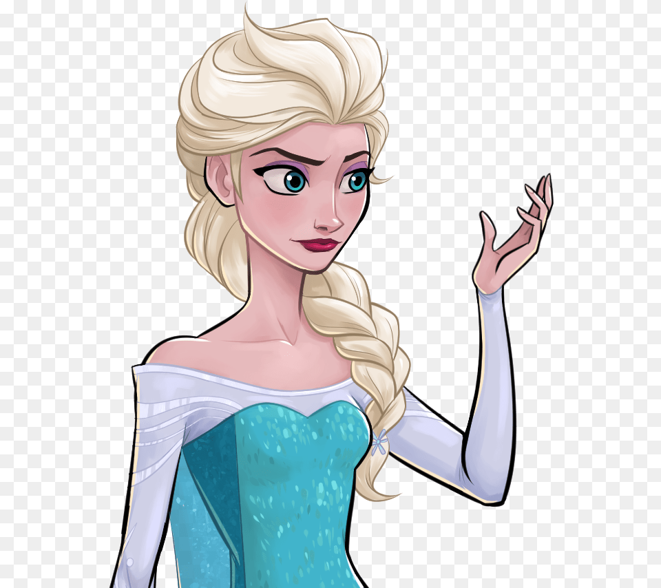 Dialogue Elsa 373 Kb Cartoon, Adult, Female, Person, Woman Free Png Download