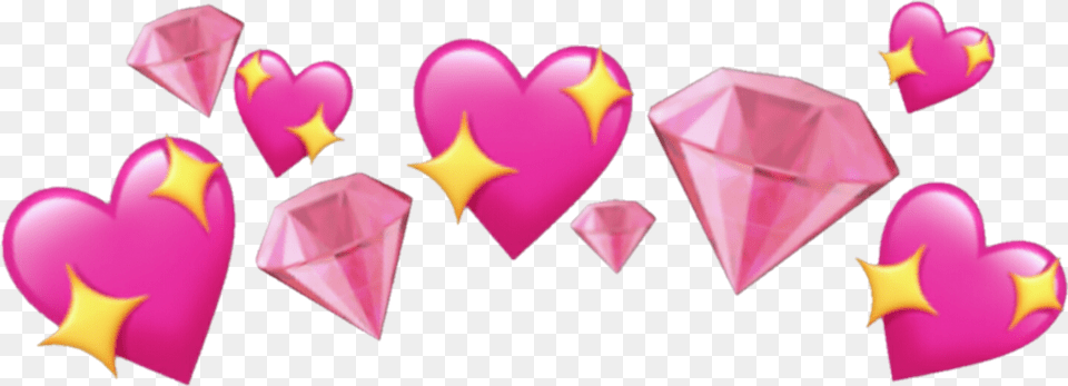 Diamante Diamond Heart Corazn Sticker By Wholesome Meme Hearts, Art, Paper Free Png