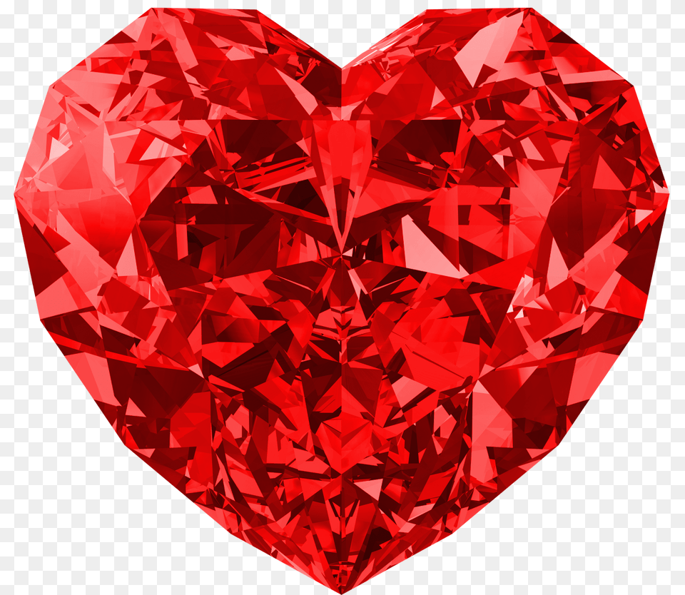 Diamond, Accessories, Gemstone, Jewelry, Heart Free Png Download