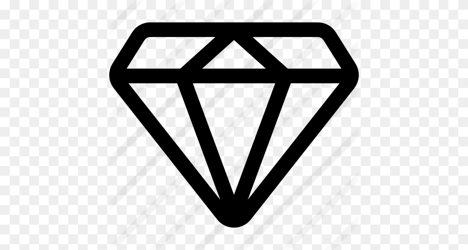 Diamond, Gray Free Png Download