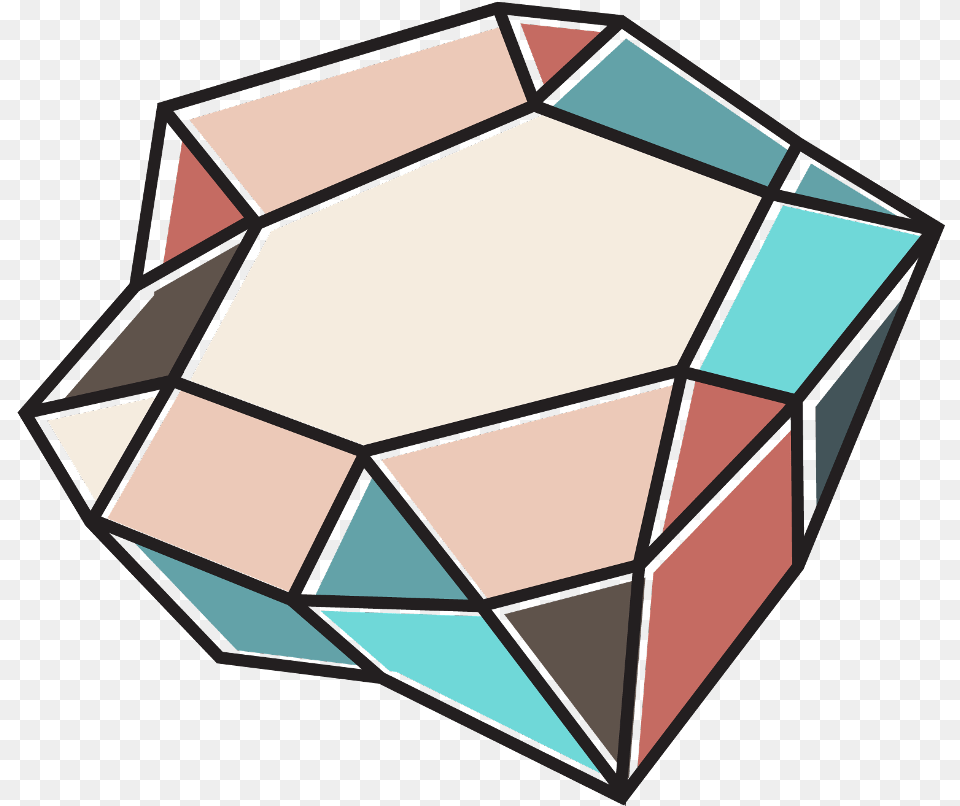 Diamond Abstract Shapes Geometric Abstract Colorful Triangle, Toy, Rubix Cube Png