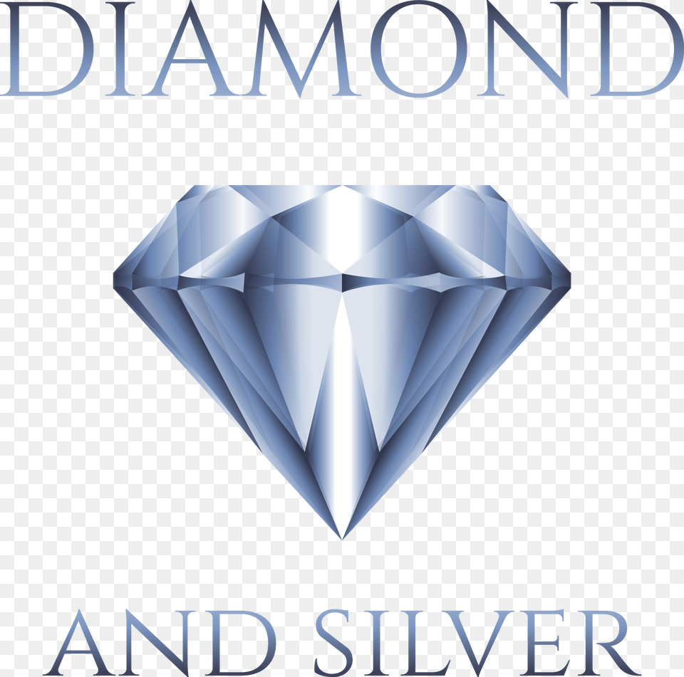 Diamond And Silver Diamond, Accessories, Gemstone, Jewelry Free Png