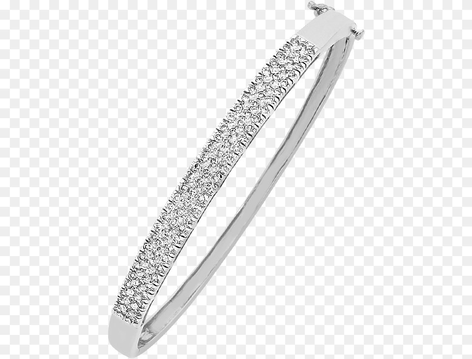 Diamond Bangle White Gold, Accessories, Jewelry, Gemstone, Bracelet Png Image