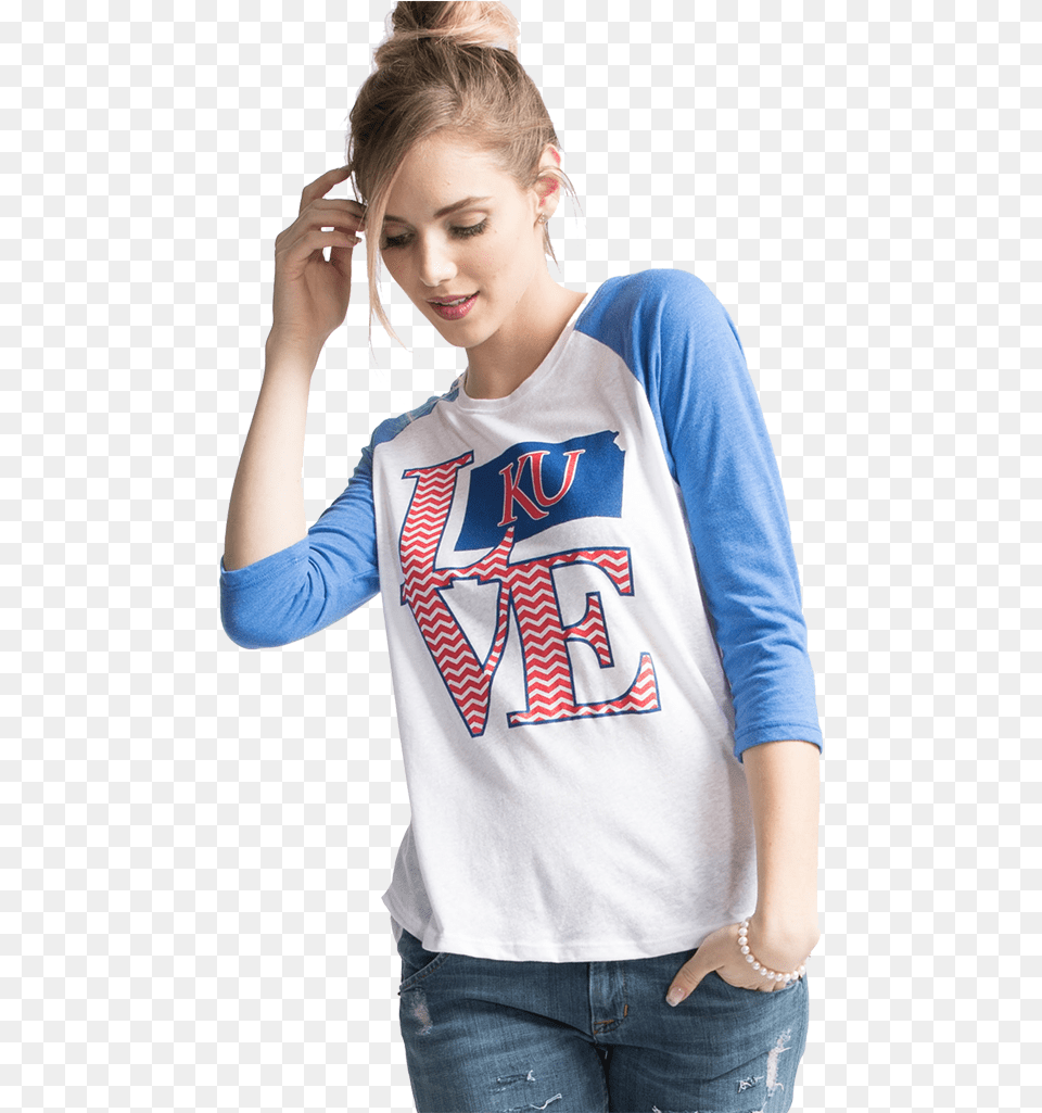 Diamond Baseball Girl, Clothing, T-shirt, Sleeve, Long Sleeve Free Png