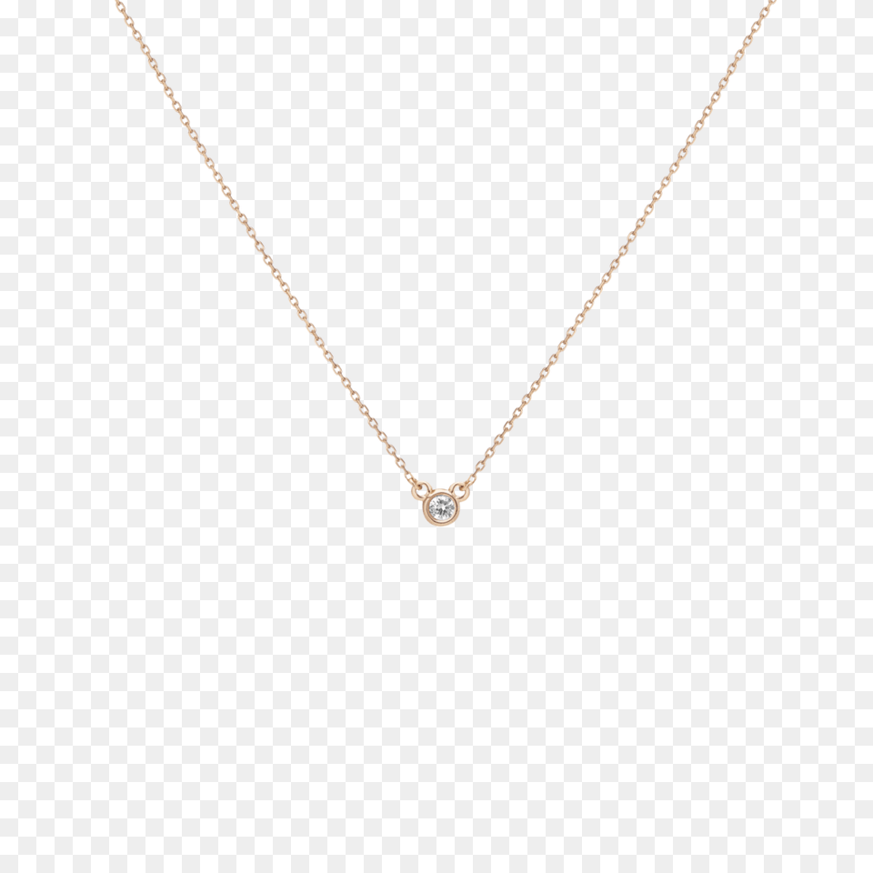 Diamond Bezel Necklace Aurate New York, Accessories, Gemstone, Jewelry, Pendant Png Image