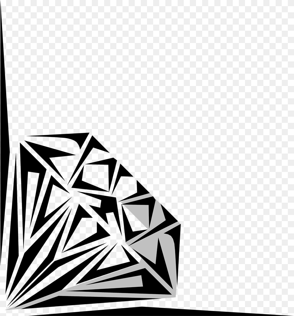 Diamond Border Clipart Transparent With Cliparts, Art, Modern Art Free Png