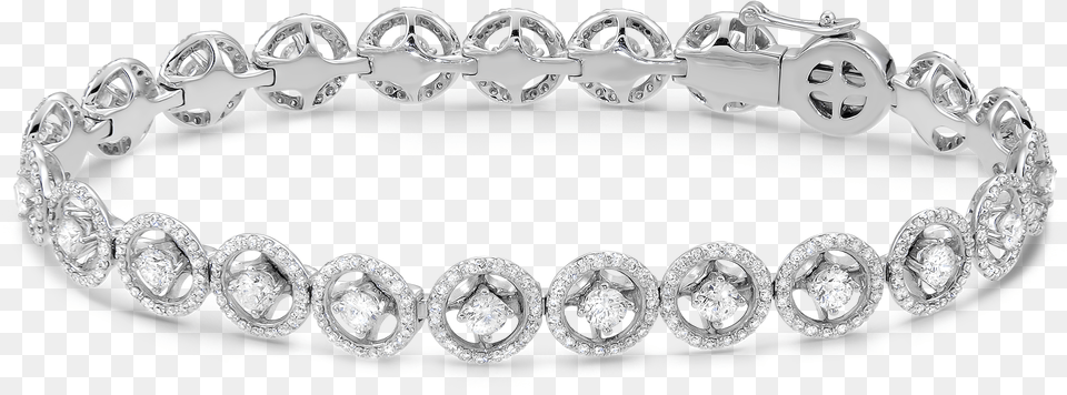 Diamond Bracelet In 18k White Gold Bracelet, Accessories, Jewelry, Gemstone, Locket Free Transparent Png