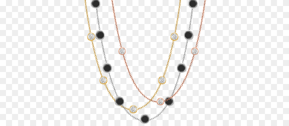 Diamond By The Yard All Diamonds Necklace Diamond By The Yard Necklace Gold, Accessories, Jewelry, Bead, Bead Necklace Free Png Download