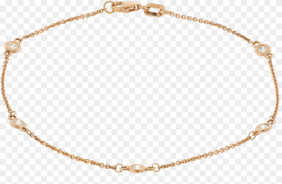 Diamond By The Yard Rose Gold Bracelet Chain, Accessories, Jewelry, Necklace Free Png
