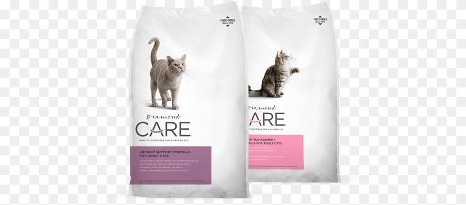 Diamond Care For Cats Diamond Care Urinary Support, Advertisement, Poster, Animal, Cat Png Image