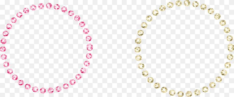 Diamond Circle Pink Diamond Circle, Accessories, Jewelry, Necklace, Earring Free Png Download