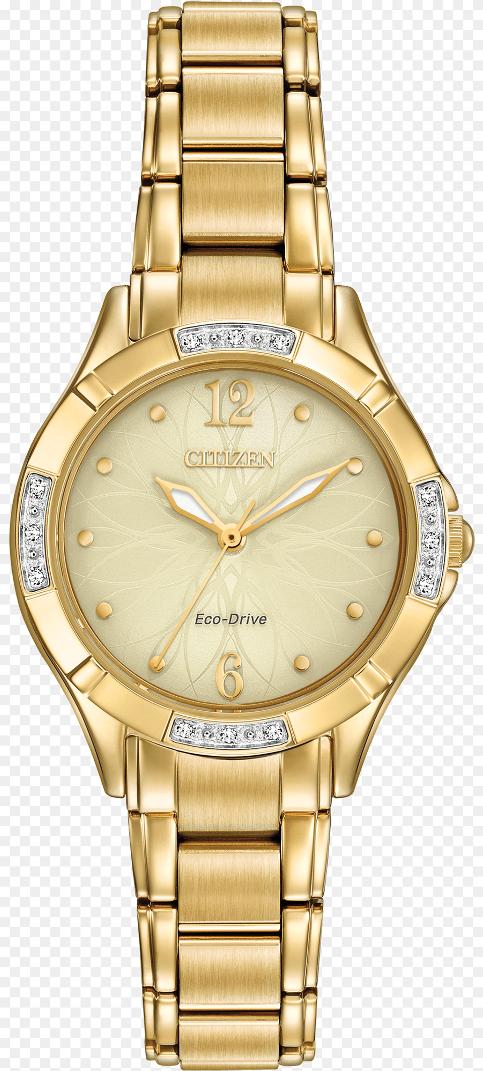 Diamond Citizen Two Tone Ladies Watch, Arm, Body Part, Person, Wristwatch Png