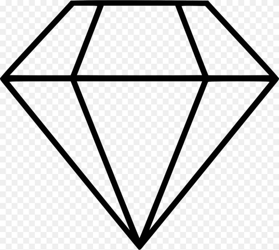 Diamond Clipart Outline Outline Diamond Shape, Accessories, Jewelry, Gemstone, Grass Free Png