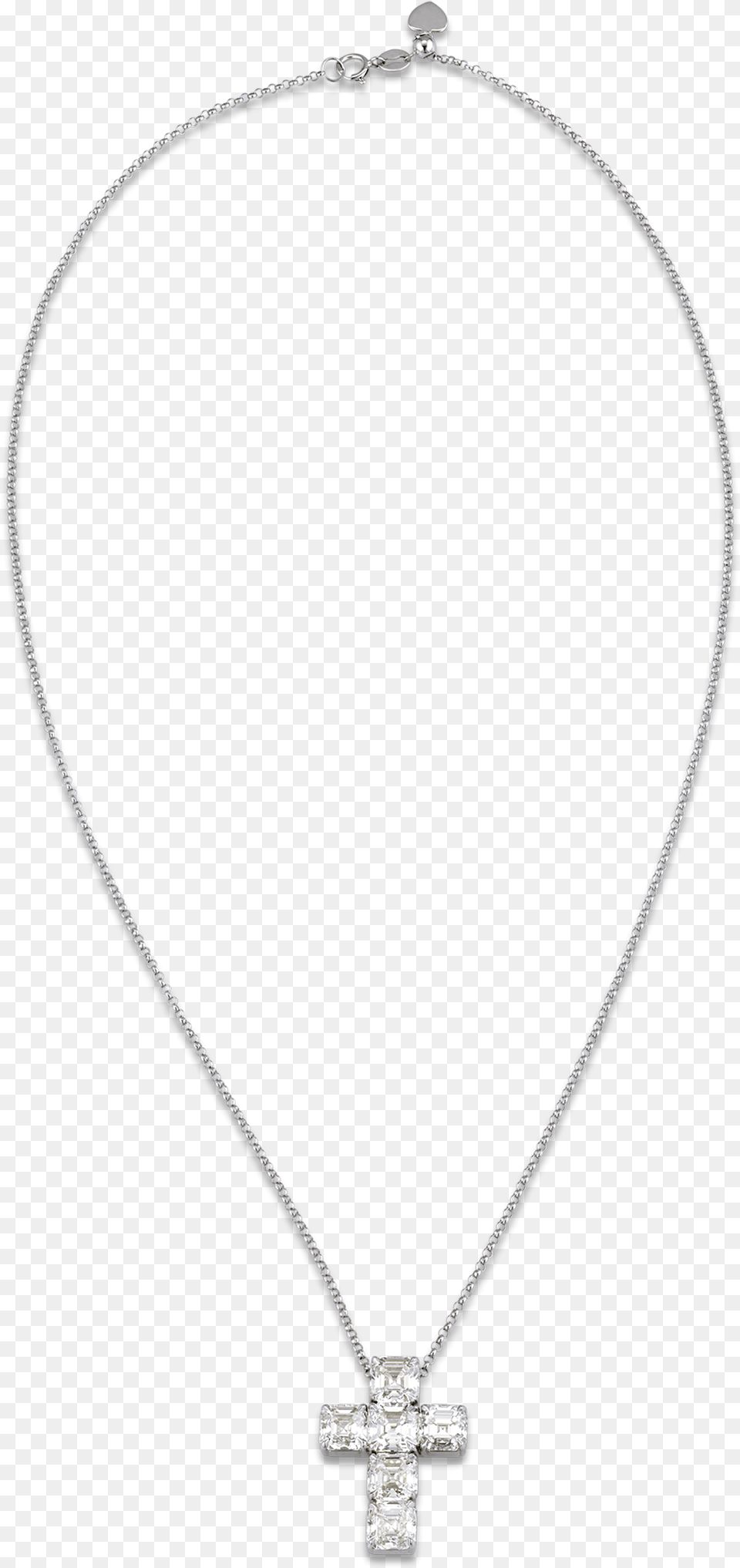 Diamond Cross Pendant Necklace, Accessories, Jewelry, Gemstone Free Png Download