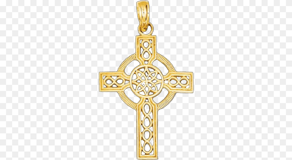 Diamond Cut Celtic Cross Pendant Cross, Symbol, Accessories Free Png Download