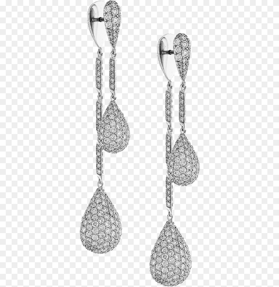 Diamond Dangling Front Back Earrings Earrings, Accessories, Earring, Gemstone, Jewelry Free Transparent Png