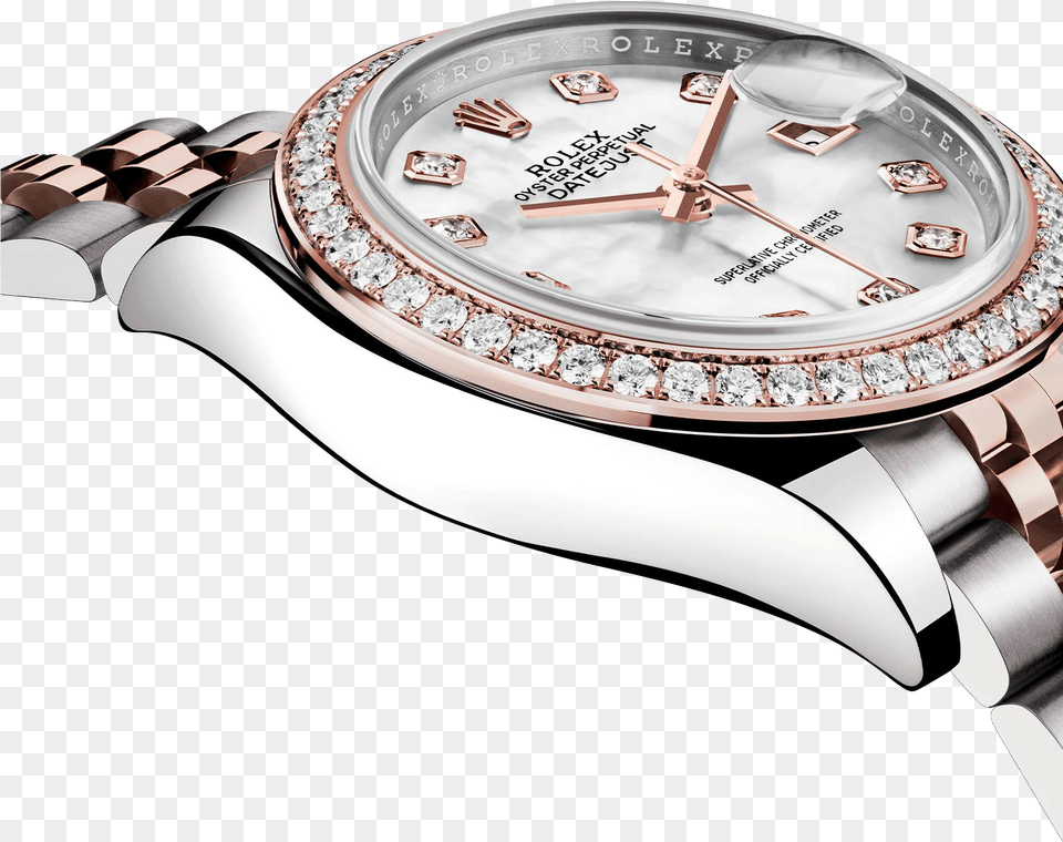 Diamond Datejust Jewellery Clock Watch Rolex Watches Analog Watch, Arm, Body Part, Person, Wristwatch Free Transparent Png