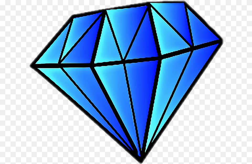 Diamond Diamonds Blue Tumblr Diamond Clipart, Accessories, Gemstone, Jewelry, Plant Free Png Download
