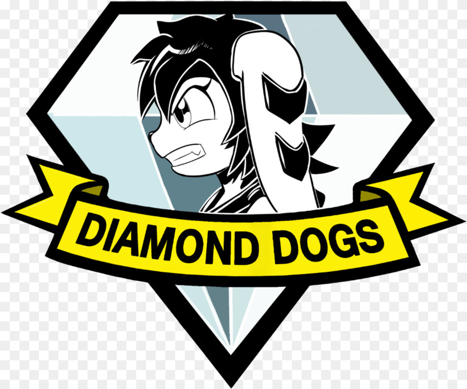 Diamond Dogs Logo, Book, Comics, Publication, Person Png