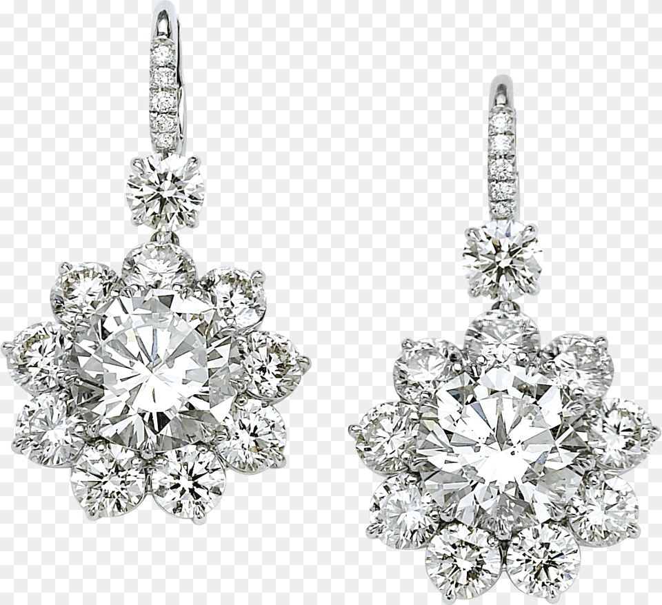 Diamond Earring Image Diamond Earrings, Accessories, Gemstone, Jewelry, Silver Free Png Download