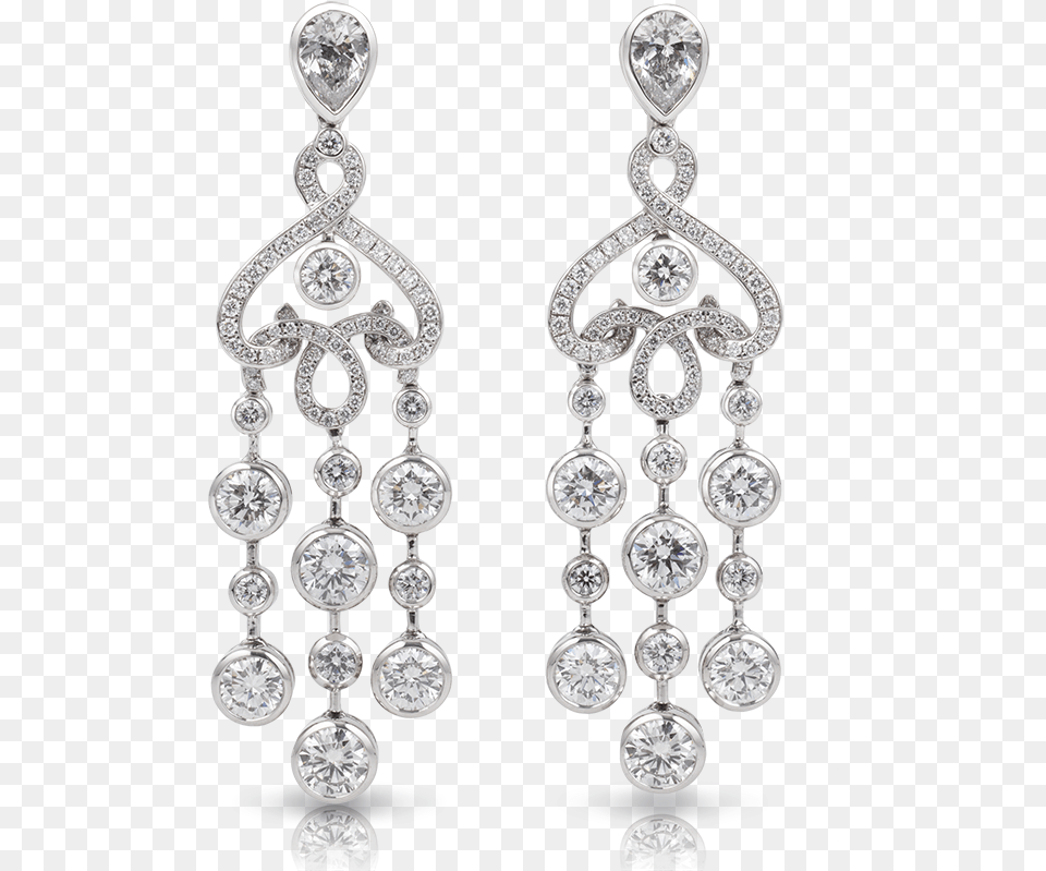 Diamond Earring Transparent Diamond Earrings, Accessories, Jewelry, Gemstone Free Png Download