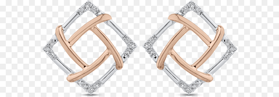 Diamond Earrings In Square Shape, Accessories, Jewelry, Gemstone, Earring Png