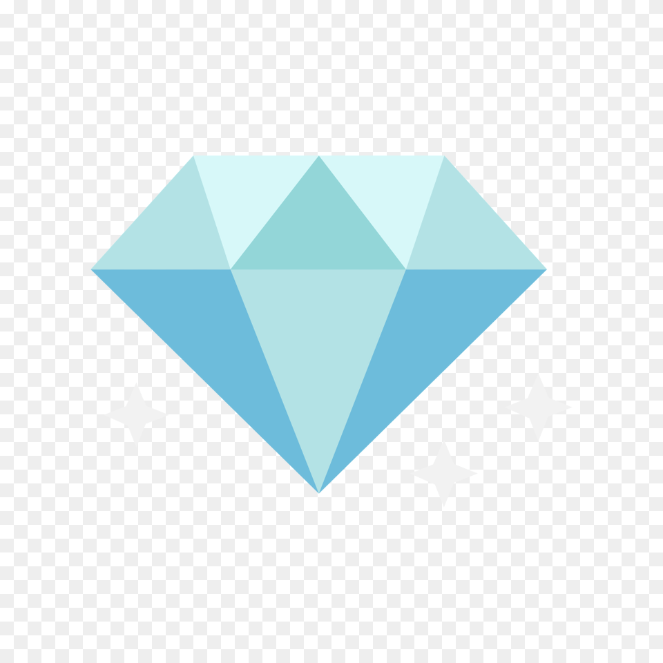 Diamond Flat Icon Vector, Accessories, Gemstone, Jewelry Free Transparent Png