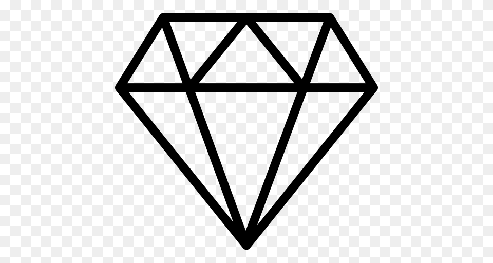 Diamond Give Hand Icon With And Vector Format For, Gray Free Png