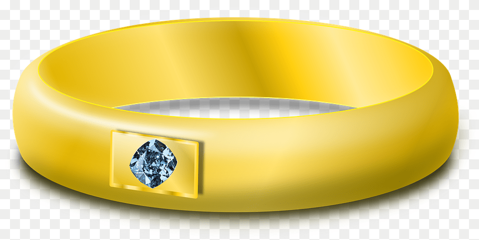 Diamond Gold Ring Wedding Blue Diamond, Accessories, Gemstone, Jewelry Free Png