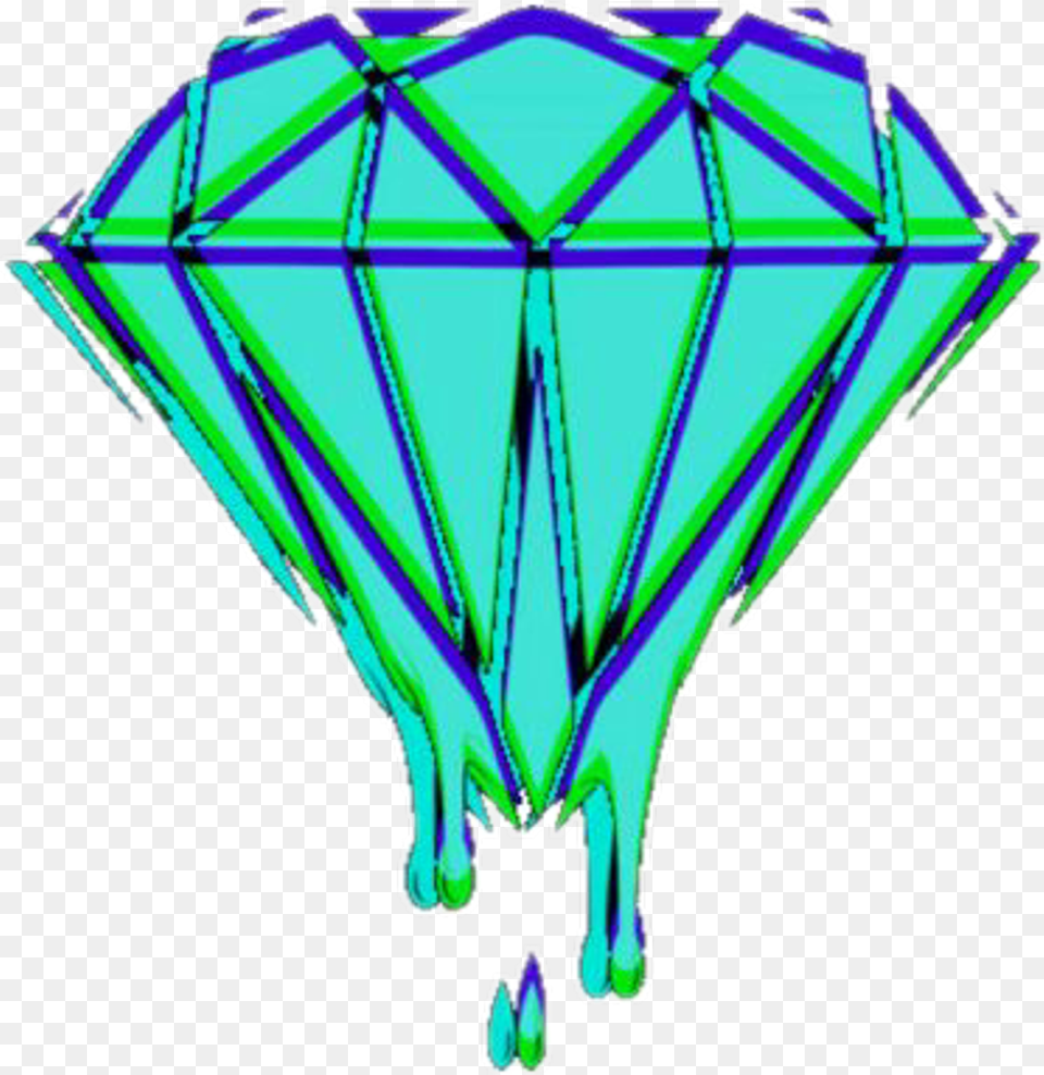Diamond Green Blue Glitch Queen King Royal Tumblr T Shirt Roblox, Accessories, Gemstone, Jewelry, Plant Free Transparent Png
