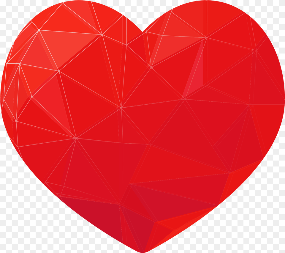 Diamond Heart, Balloon Free Png