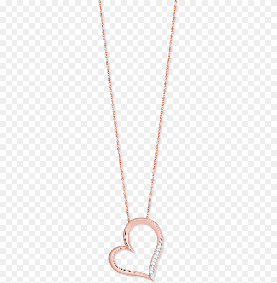 Diamond Heart Angled Slider Pendant Chain Locket, Accessories, Jewelry, Necklace, Gemstone Free Transparent Png