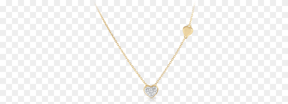 Diamond Heart Necklace Made In 9ct Yellow Gold Diamond Heart Necklace, Accessories, Gemstone, Jewelry, Pendant Free Transparent Png