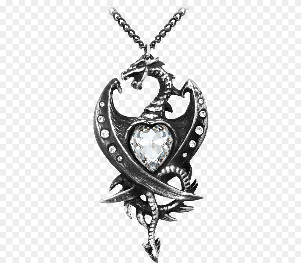 Diamond Heart Necklace Necklace, Accessories, Jewelry, Pendant Free Transparent Png