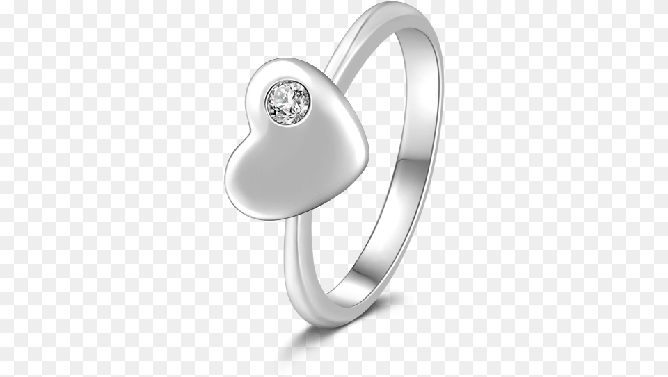 Diamond Heart Ring Promise Ring, Accessories, Jewelry, Platinum, Silver Png