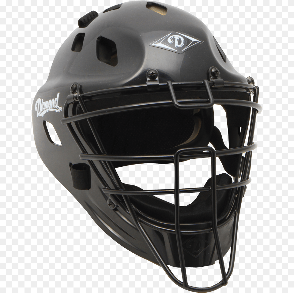 Diamond Helmet Edge Core Helmet Goaltender Mask, Crash Helmet, American Football, Football, Person Png Image