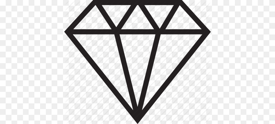 Diamond Icon, Accessories, Gemstone, Jewelry, Triangle Free Transparent Png