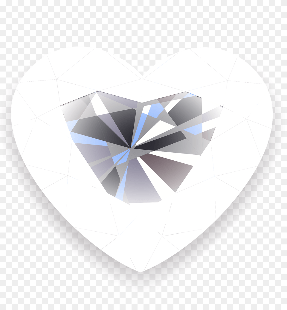 Diamond Jewelry Clipart, Accessories, Gemstone, Heart Png Image