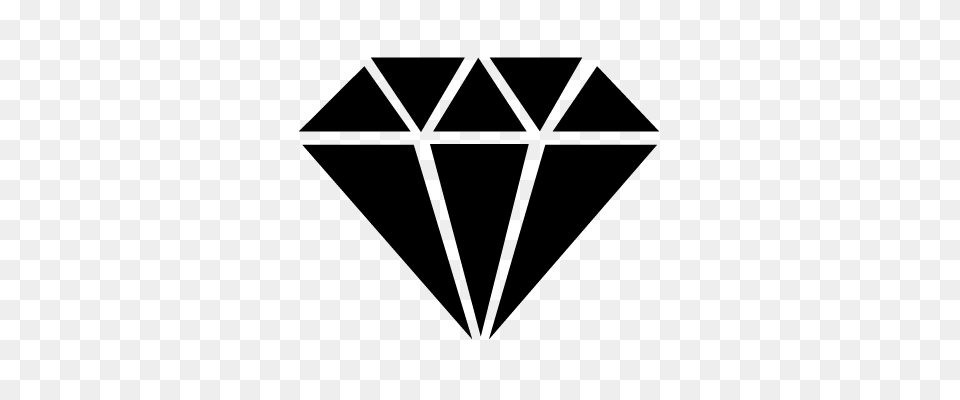 Diamond Jewerly Gem Ruby Icon Vector, Electronics, People, Person, Screen Free Transparent Png