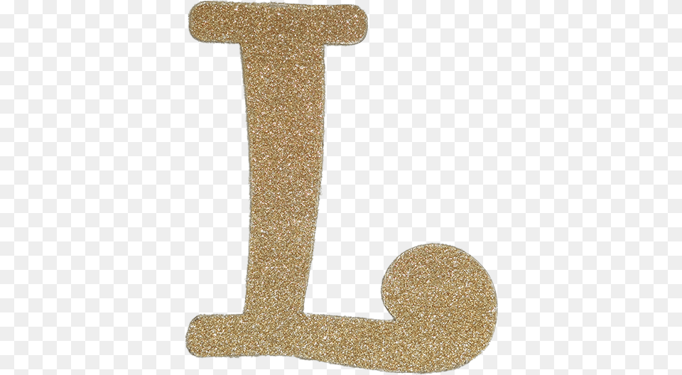 Diamond Letter L Gold, Text, Number, Symbol, Home Decor Free Png Download