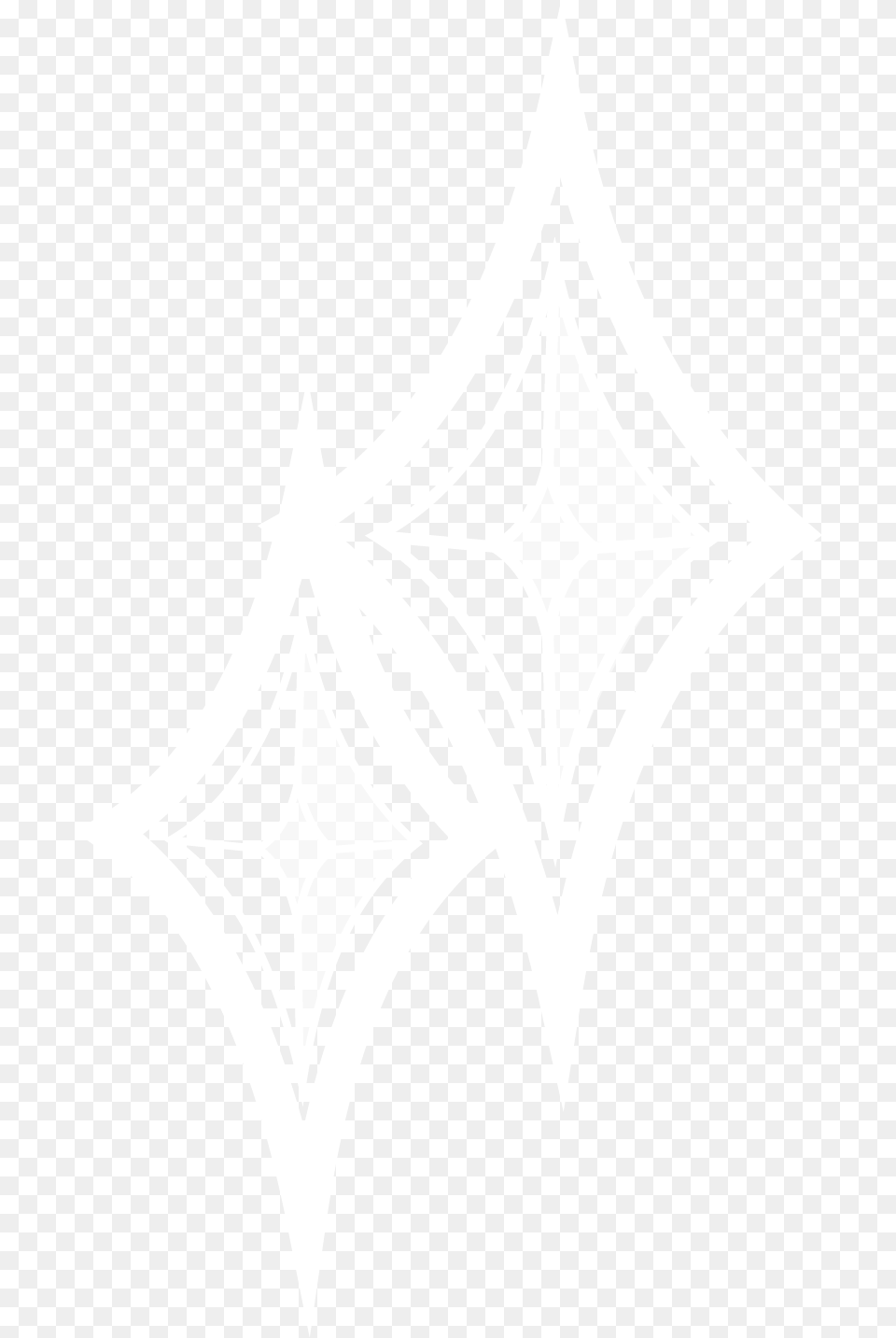 Diamond Logo White Emblem, Cutlery Free Png Download