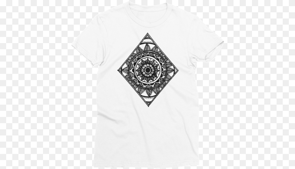Diamond Mandala, Clothing, T-shirt, Shirt Free Transparent Png